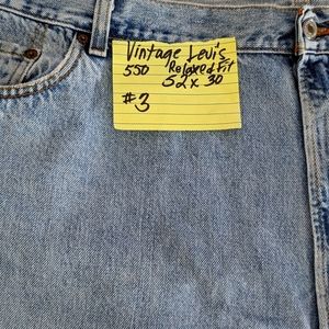 Men's Vintage Levi's 550